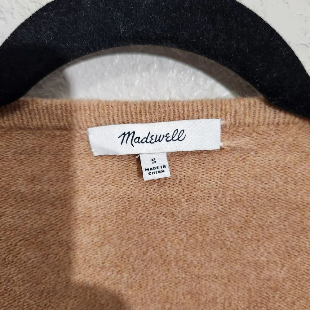 Madewell Cardigan Sweater Small Wool Alpaca